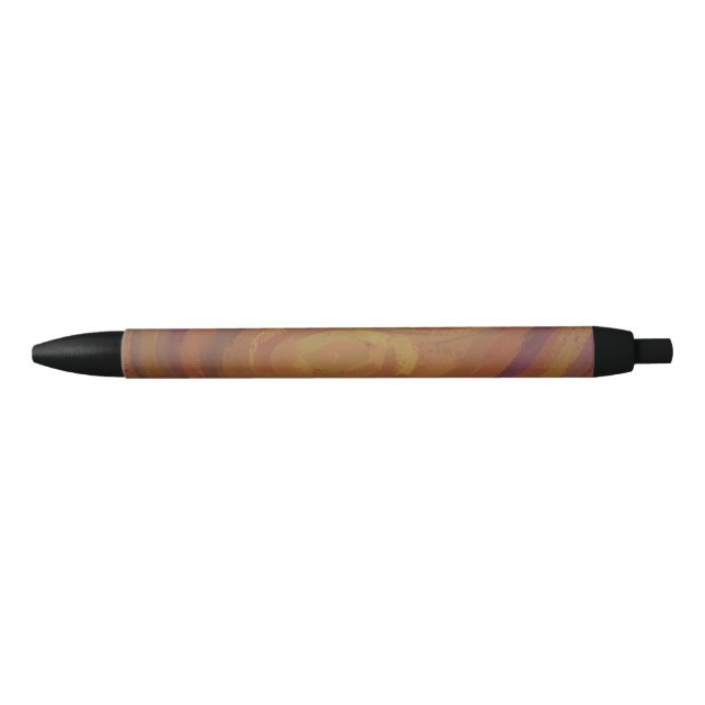 Stylo Noir Chocolat Carmel Swirl (Devant)