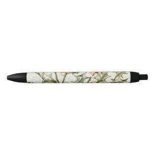 Stylo Noir Christmas Holly Jolie Antique Salutation