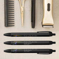 Ciseaux arc-en-ciel Styliste Chic Salon Marketing