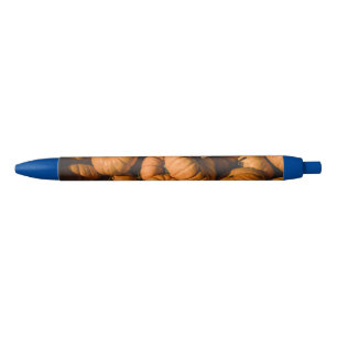Stylo Noir citrouille minuscule