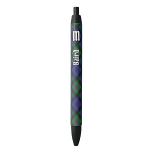 Stylo Noir Clan Baird Tartan