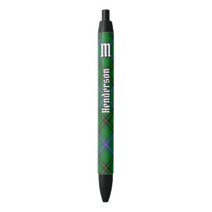 Stylo Noir Clan Henderson Tartan