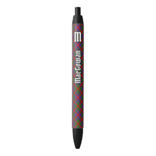 Stylo Noir Clan MacGowan Tartan