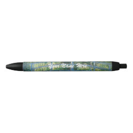 Stylo Noir Claude Monet - Eau Lily étang, Harmonie verte