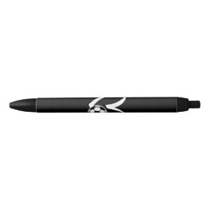 Stylo Noir Coeur de balle de football