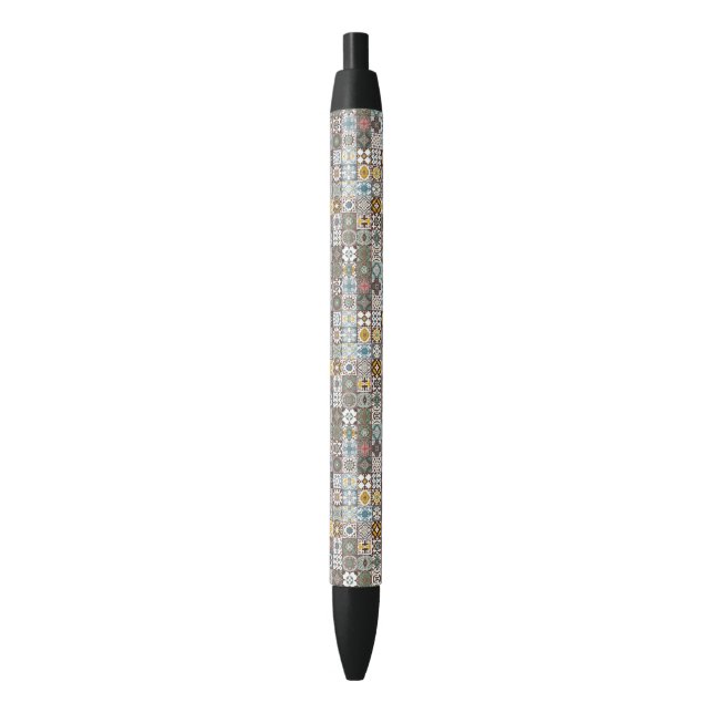 Stylo Noir Colored Moroccan (devant Vertical)