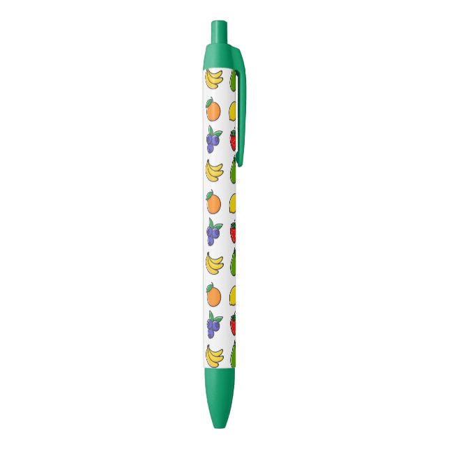 Stylo Noir Colorful Mixed Fruit Pattern (Bas (Vertical))