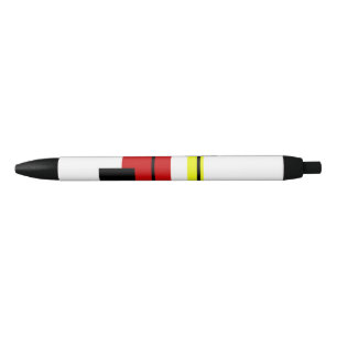Stylo Noir Conception géométrique