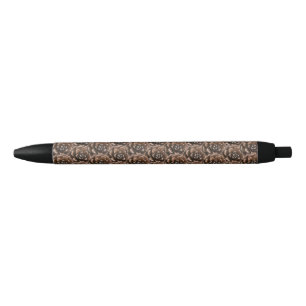 Stylo Noir Cône de pin
