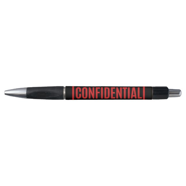 Stylo Noir confidentiel (Devant)
