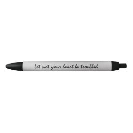 Stylo Noir Conforter le verbe inspirant de la Bible