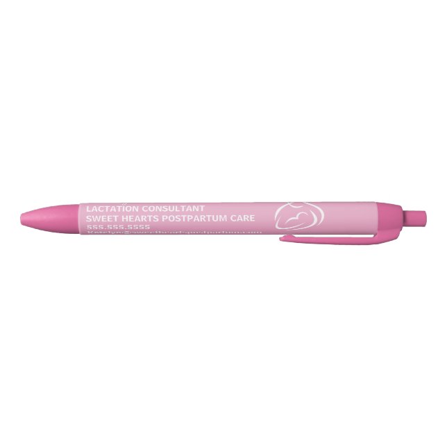 Stylo Noir Conseillère en Lactation Experte en Allaitement Ro (Bas)