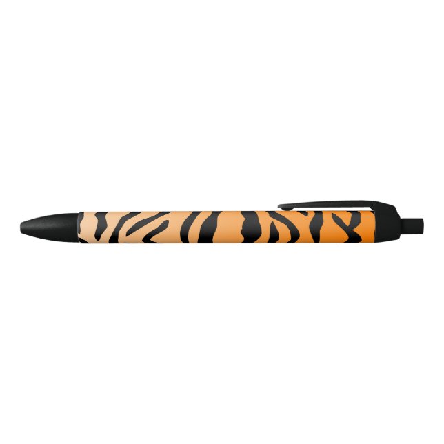 Stylo Noir Copie de tigre de Faux (Haut)