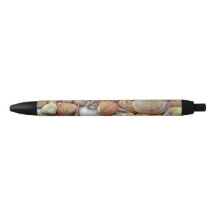 Stylo Noir Coquillages