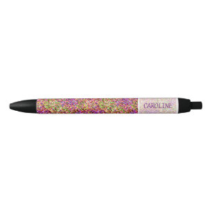 Stylo Noir Couleurs d'été personnalisées Peinture Splatter Mo
