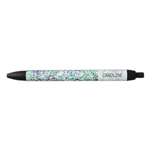Stylo Noir Couleurs d'été personnalisées Peinture Splatter Mo