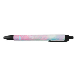Stylo Noir Couleurs pastel mignonnes