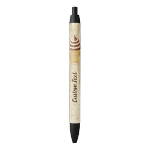 Stylo Noir Coupe de glace deux saveurs