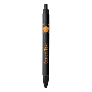 Stylo Noir Crab orange