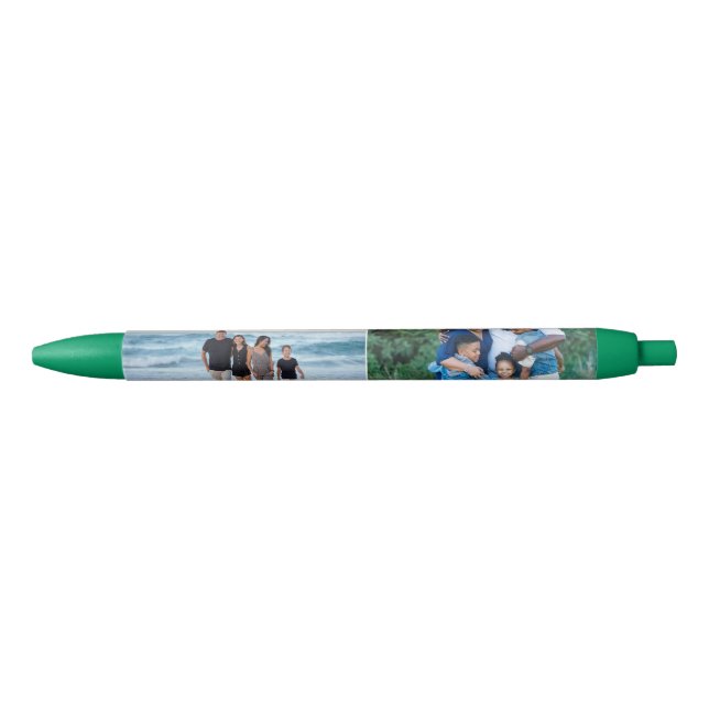 Stylo Noir Créez votre propre 2 photo personnalisée (Devant)