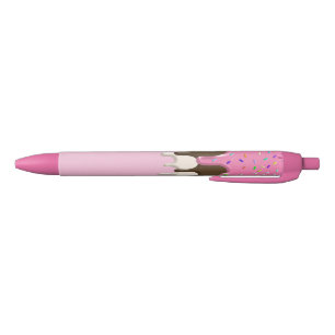 Stylo Noir Crème glacée rosée gelée gouttes gouttes