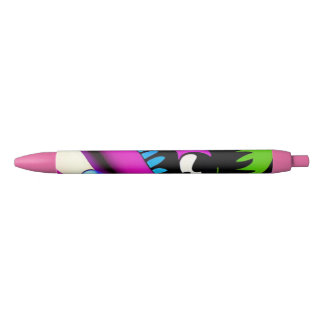 Stylo Noir crier pour vous pshycodelic