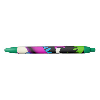 Stylo Noir crier pour vous pshycodelic