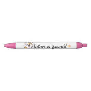 Stylo Noir Crois en toi-même