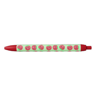 Stylo Noir Cuite tomate kawaii vegan