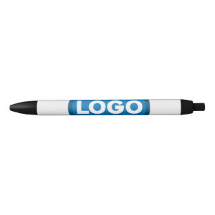 Stylo Noir Customisez votre texte ou votre logo ici