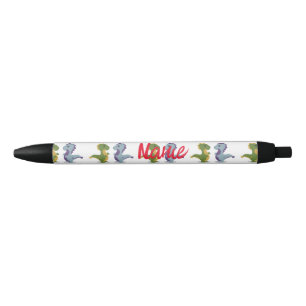 Stylo Noir Cute Dinosaur Paire Thunder_Cove