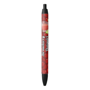 Stylo Noir Daiquiri aux fraises