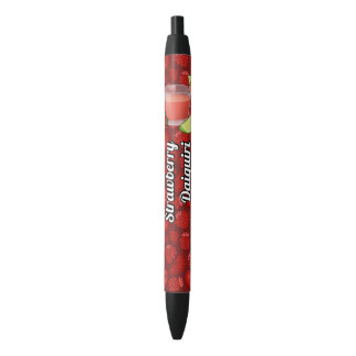 Stylo Noir Daiquiri aux fraises