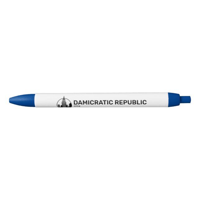 Stylo Noir Damicratique (Devant)