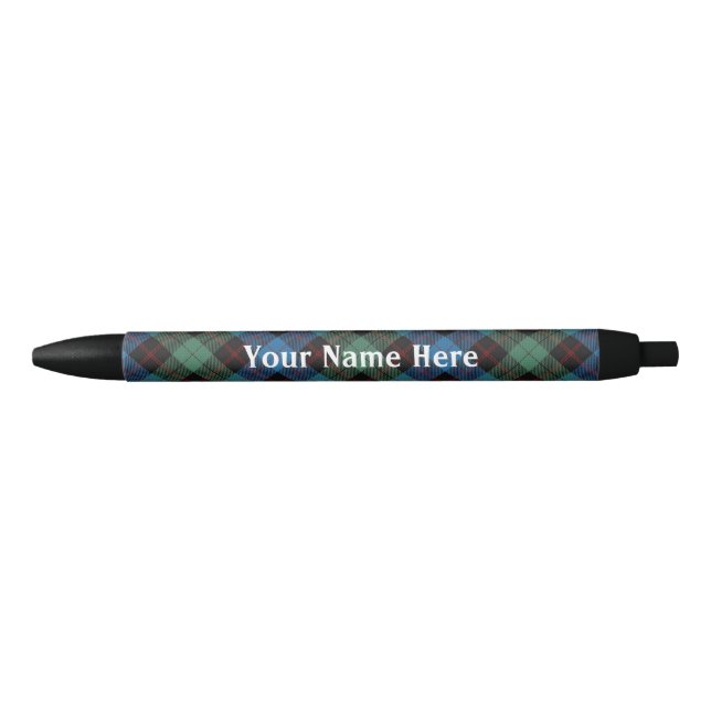 Stylo Noir De l'Ecosse tartan de Guthrie de clan pour (Devant)