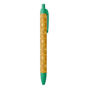 STYLO NOIR DÉLICIEUX ORANGE SLICE