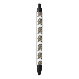 Stylo Noir Dindes Famille Sauvage de l'Est