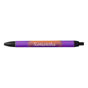 Stylo Noir Do-it-yourself - Ajoutez votre propres signe,