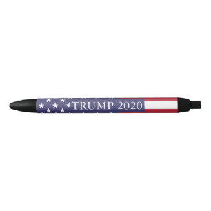 Stylo Noir Donald Trump pour le président 2020