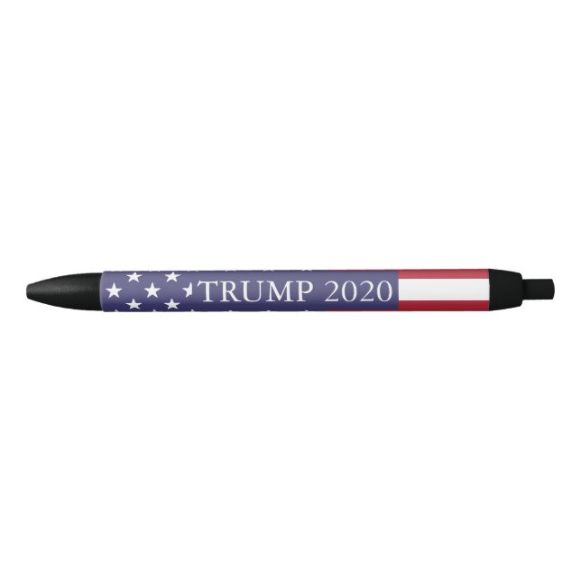 Stylo Noir Donald Trump pour le président 2020 (Devant)
