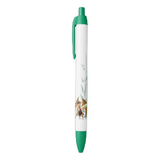 Stylo Noir Dragon d'obtention du diplôme avec le bambou