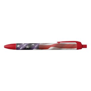 Stylo Noir Drapeau américain - USA