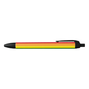 Stylo Noir Drapeau arc-en-ciel (LGBT)