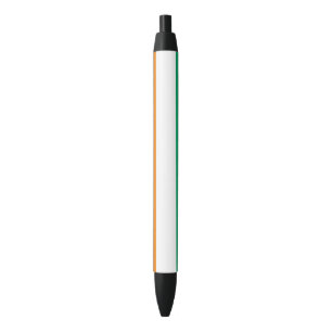 Stylo Noir Drapeau de Côte d'Ivoire