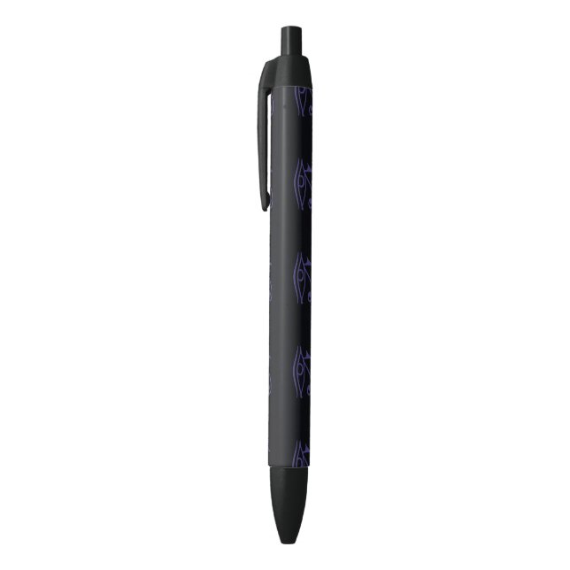 STYLO NOIR DRAPEAU DE FIERTE GOTH (Haut (Vertical))