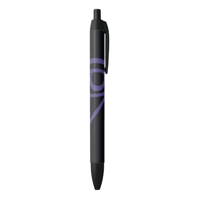 STYLO NOIR DRAPEAU DE FIERTE GOTH (Bas (Vertical))