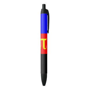 Stylo Noir Drapeau de fierté polyamoureuse