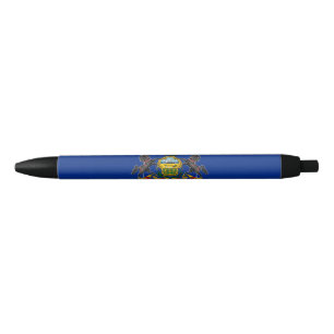 Stylo Noir Drapeau de Pennsylvanie