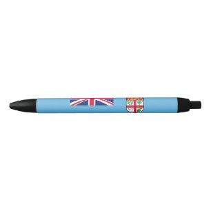 Stylo Noir Drapeau des Fidji
