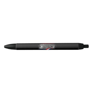 Stylo Noir Drapeau des Pays-Bas